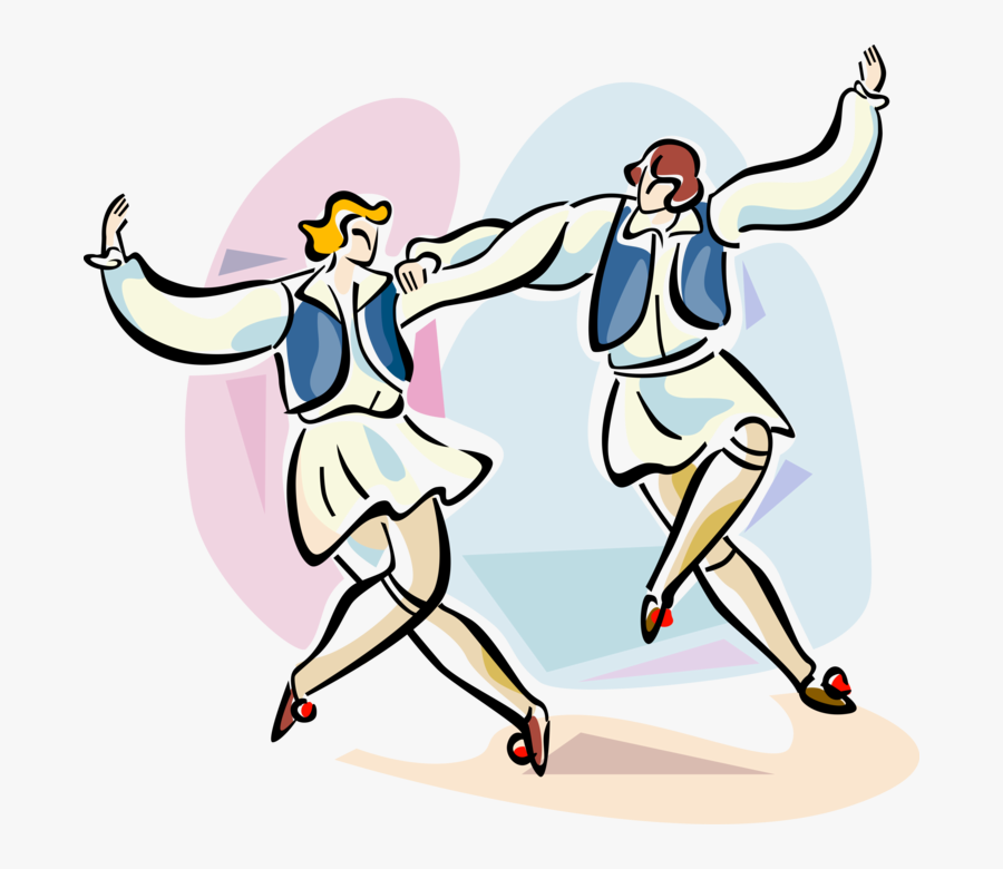 Transparent Greek Png - Greek Dancing Clip Art, Transparent Clipart