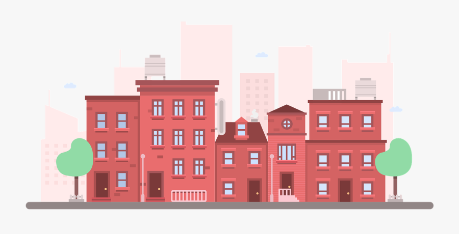 Apartment - Building Illustrator, Transparent Clipart