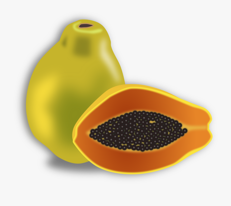 Papaya Fruit Clipart Png, Transparent Clipart