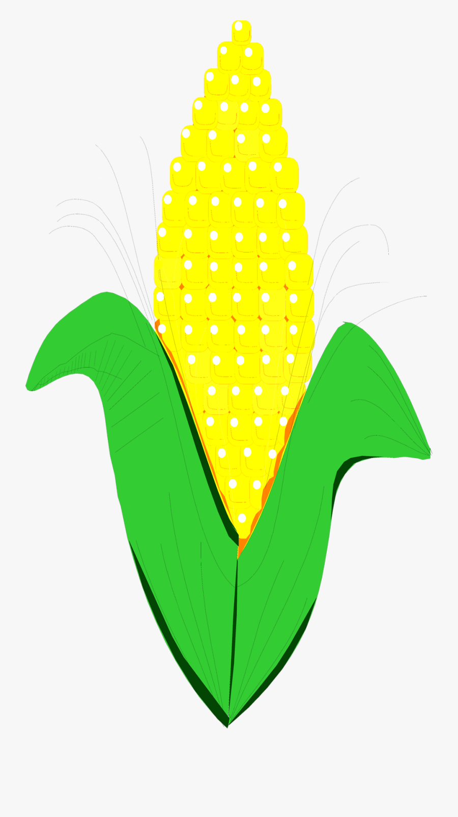 Corn Clip Art Free Clipart Images 3 Clipartpost - Cartoon Corn No Background, Transparent Clipart