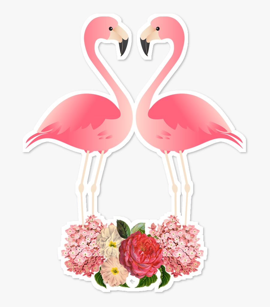 Hd Flamingos - Imagens De Flamingo Para Topo De Bolo, Transparent Clipart