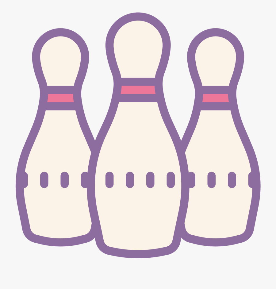 Bowling Pin Clipart Png - Bowling, Transparent Clipart