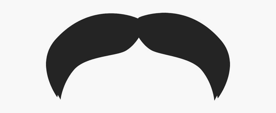 The Cowboy Stache Rubber Stamp - Cowboy Moustache Clipart, Transparent Clipart