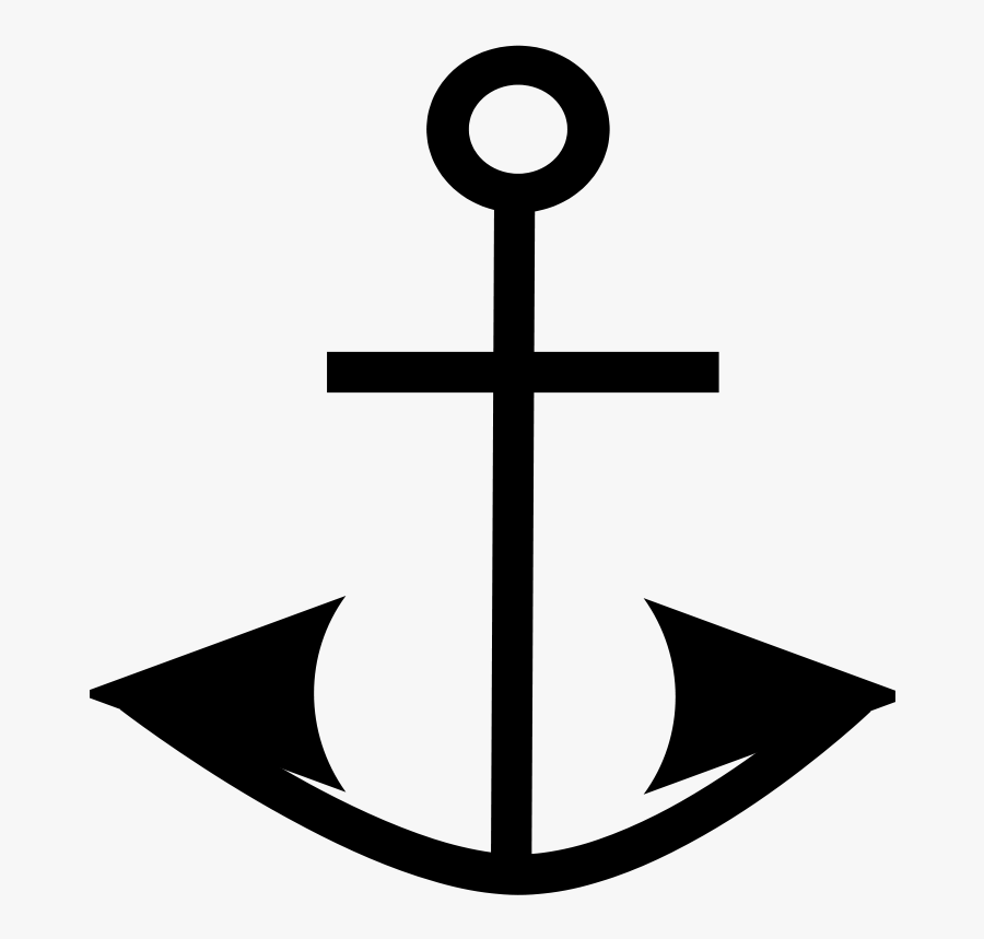 Anchor - Pirates Tools Clipart, Transparent Clipart
