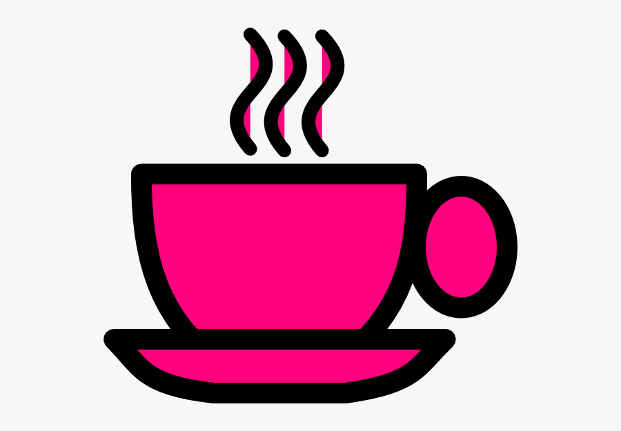 Pinktea Clip Art At - Coffee Cup Clip Art, Transparent Clipart