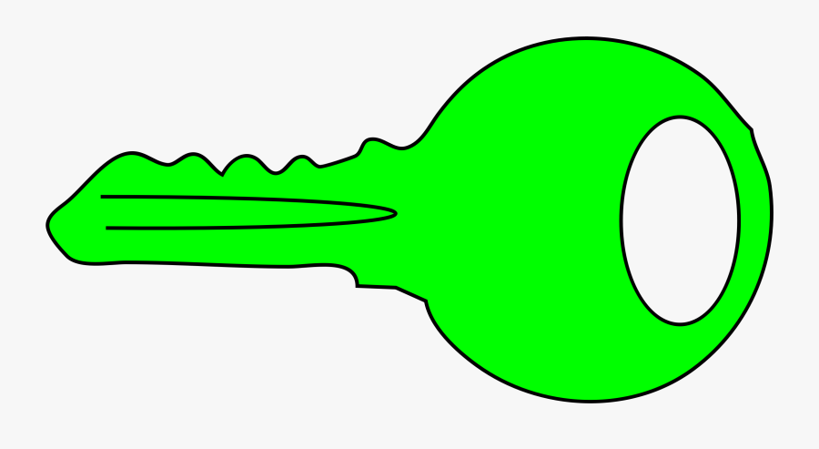 Key Icons Png Free - Clipart Green Key, Transparent Clipart