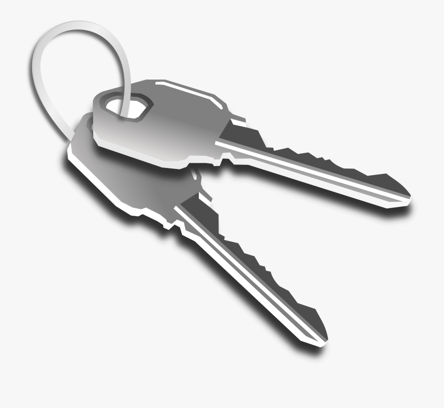 Free Golden Key Clip Art - Chave Png, Transparent Clipart
