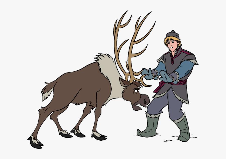 Frozen Kristoff E Sven, Transparent Clipart