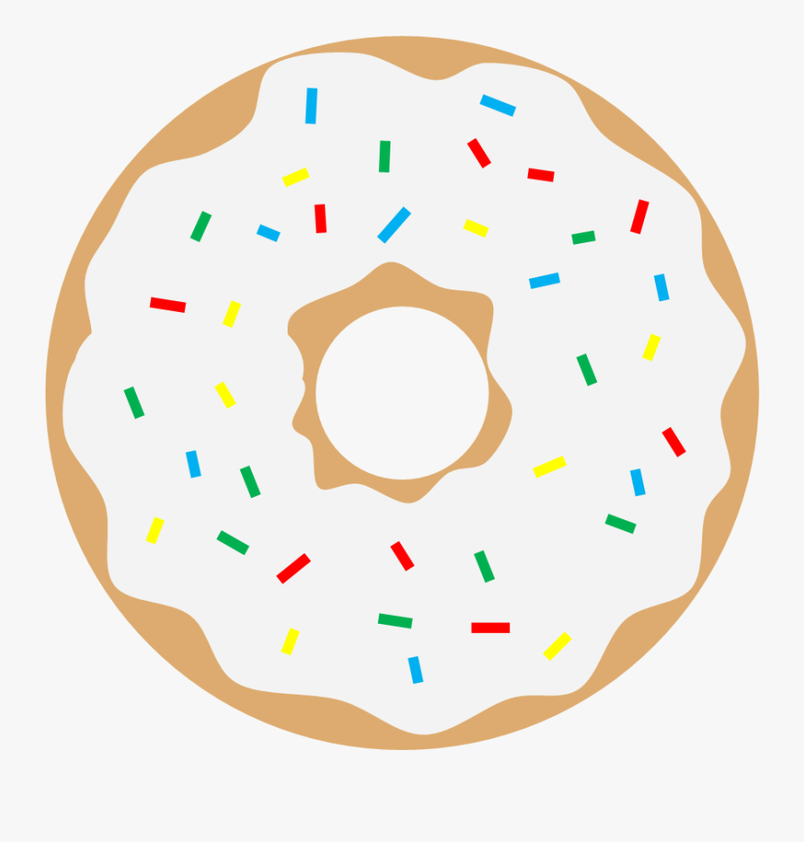 Donut Clipart Juice - Donut Print Out, Transparent Clipart