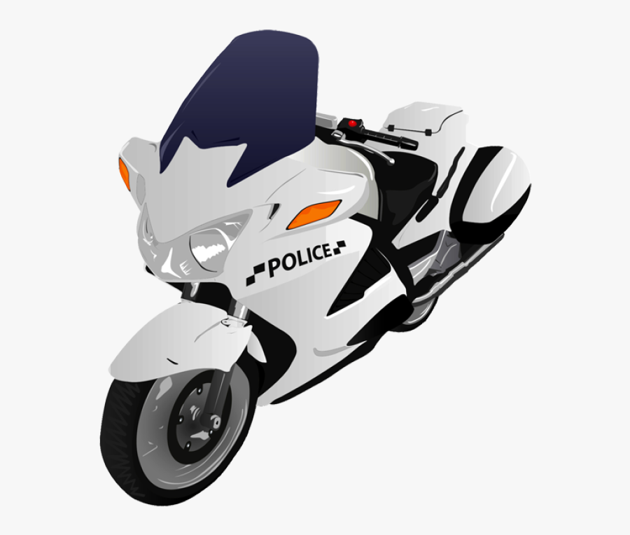 Police - Car - Clipart - Png - Police Motorcycle Vector Png, Transparent Clipart