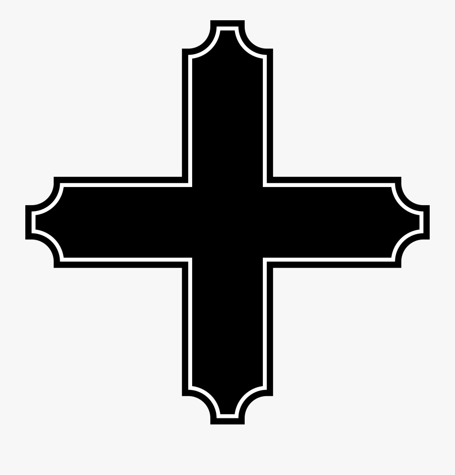 Symbol,cross,christian Cross - Circle And Cross Tattoo, Transparent Clipart