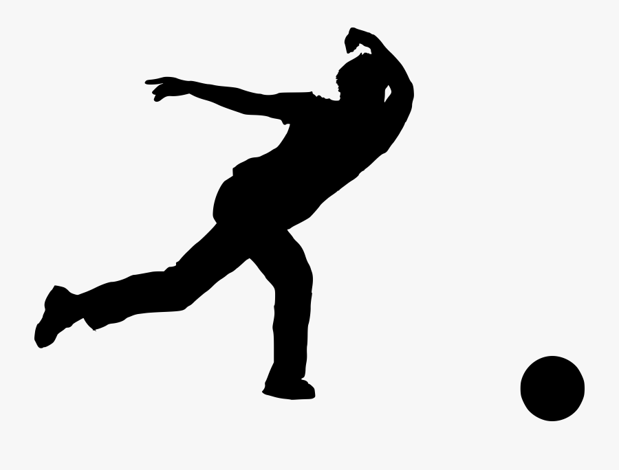 Ball Silhouette At Getdrawings Com Free For Ⓒ - Silhouette Bowling Vector Png, Transparent Clipart