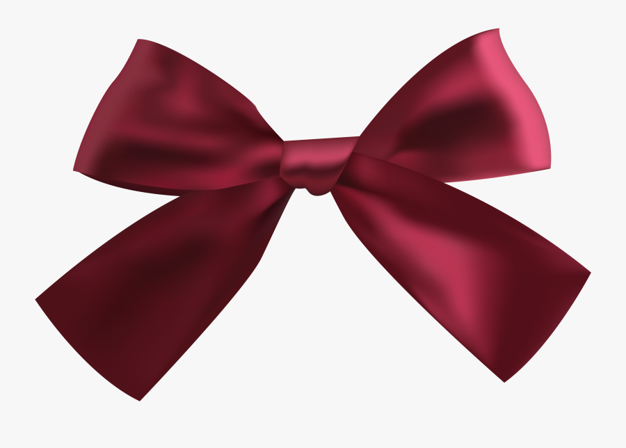 Dark Red Ribbon Png Clipart - Dark Red Ribbon Png, Transparent Clipart