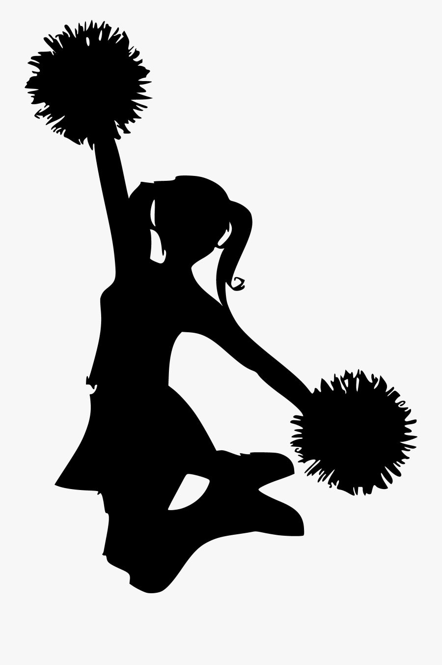 National Football League Cheerleading Royalty-free - Transparent Background Cheerleader Clipart Png, Transparent Clipart
