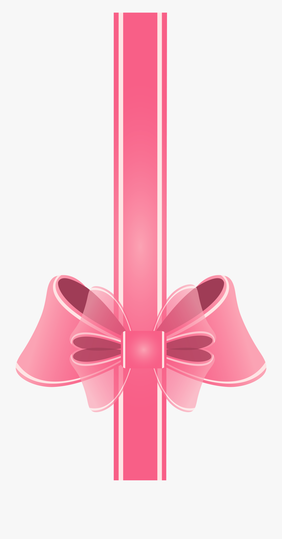 Pink Ribbon Tree Of Hope - Pink Christening Frame Png, Transparent Clipart