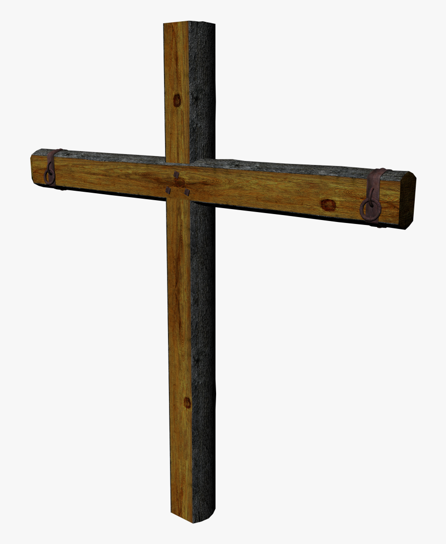 Rugged Cross Clipart - Free Wooden Cross Png, Transparent Clipart