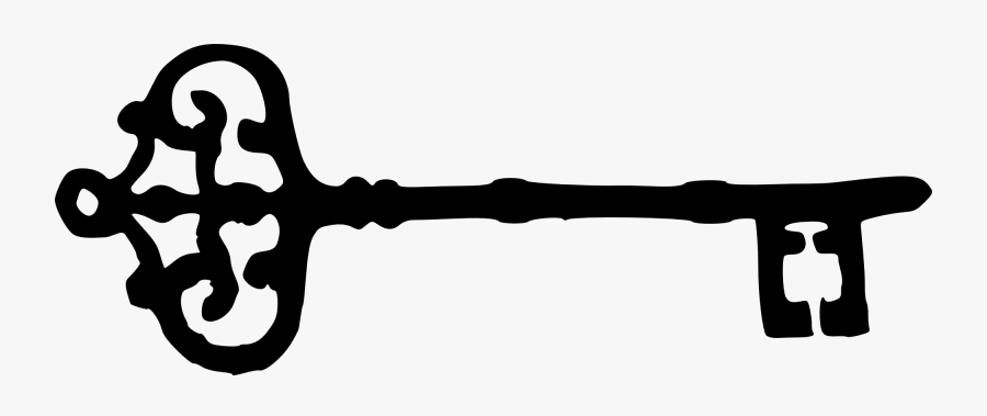 Skeleton Silhouettes Png - Skeleton Key Transparent Background, Transparent Clipart