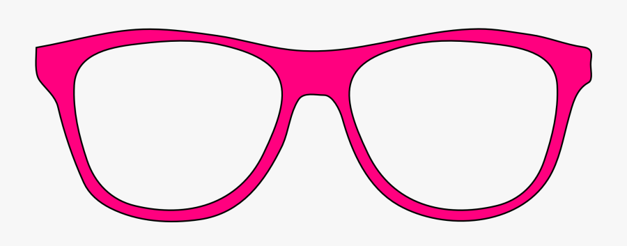 Pink Eye Glasses Template - Eye Glasses Template, Transparent Clipart