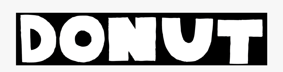 Doughnut Word Free On, Transparent Clipart