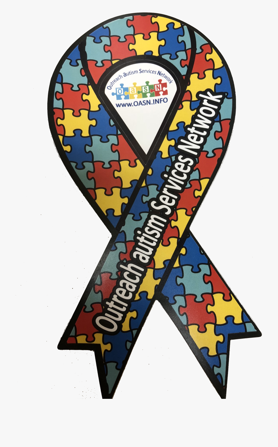 Autism Ribbon Magnets - Awareness Ribbon, Transparent Clipart