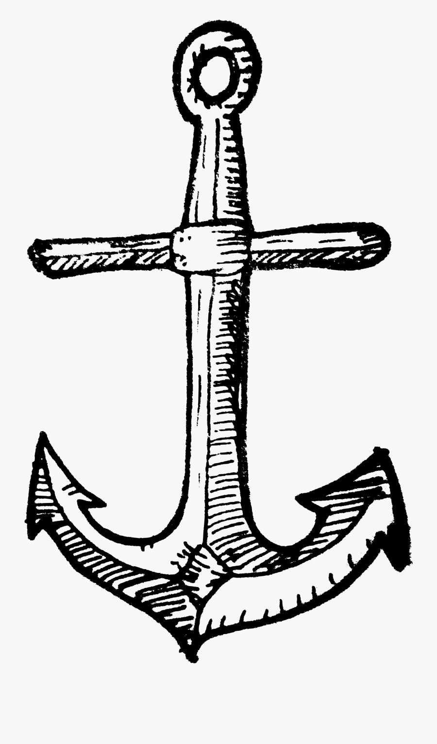 Transparent Anchor Clipart - Transparent Anchor Drawing Png, Transparent Clipart