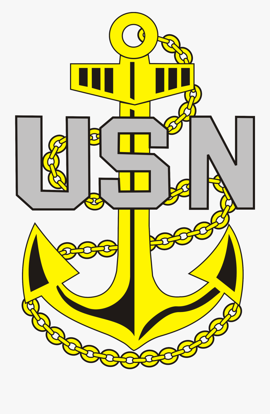 Welcome To The Goatlocker - Navy Anchor, Transparent Clipart