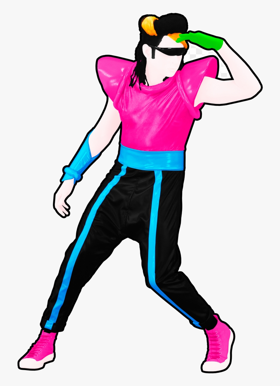 Just Dance Promo Coach Kissing Strangers Clipart Transparent - Just Dance Kissing Strangers, Transparent Clipart