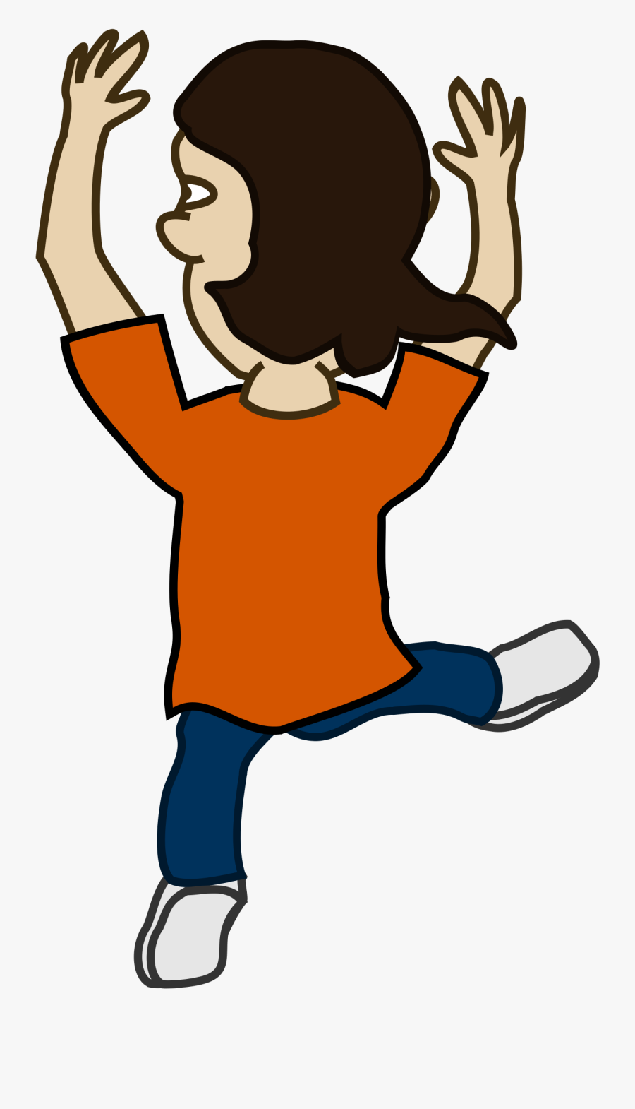 Dancer Clipart, Vector Clip Art Online, Royalty Free - Moving Pictures Of People Dancing, Transparent Clipart