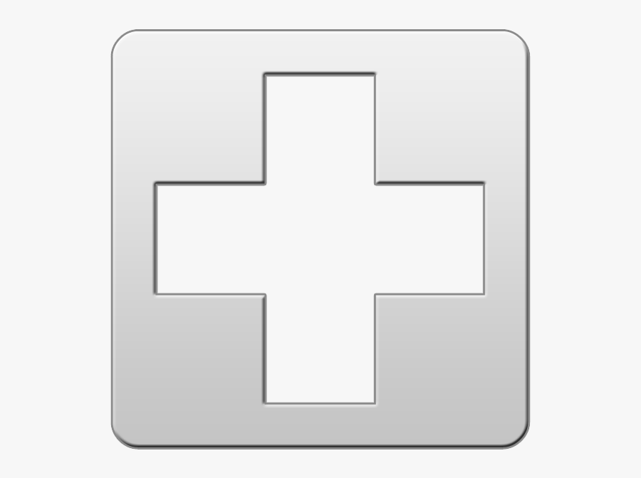 Medical Symbol Cross Clipart Image - Doctor Logo Clipart Black And White, Transparent Clipart