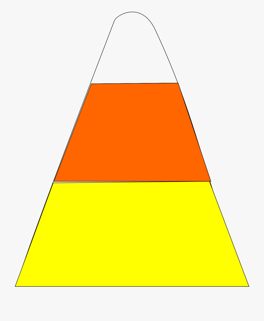 Candy Corn, Transparent Clipart