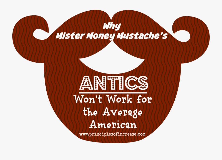 Moustache Clipart Big Mustache - Mr Money Mustache Logo, Transparent Clipart
