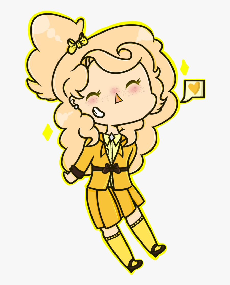 Cheerleader Clipart Free - Heathers Yellow Heather Fan Art, Transparent Clipart