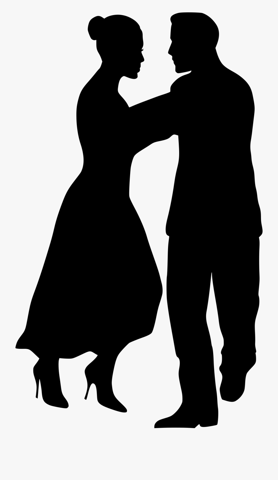 Dancing Clipart Transparent - Couple Dancing Clipart Png, Transparent Clipart