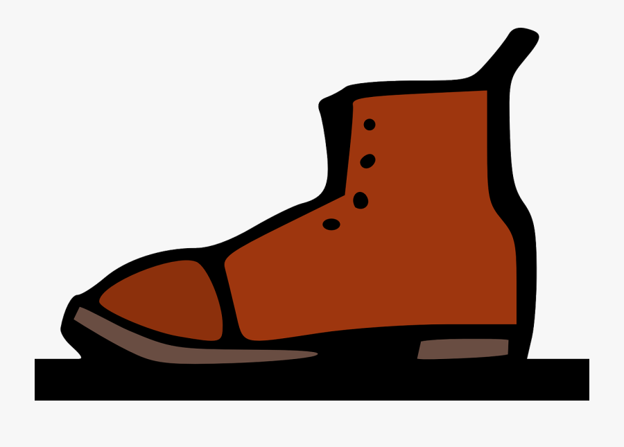 Clip Art Old Shoes Clipart - Safety Shoe Cartoon Png, Transparent Clipart