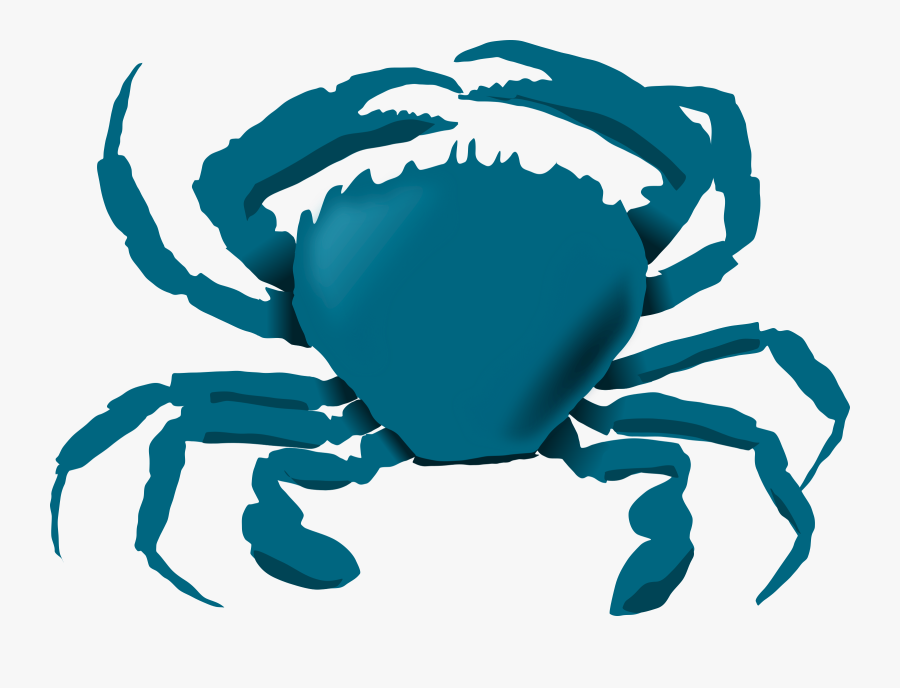 Blue Crab - Clip Art Blue Crab, Transparent Clipart