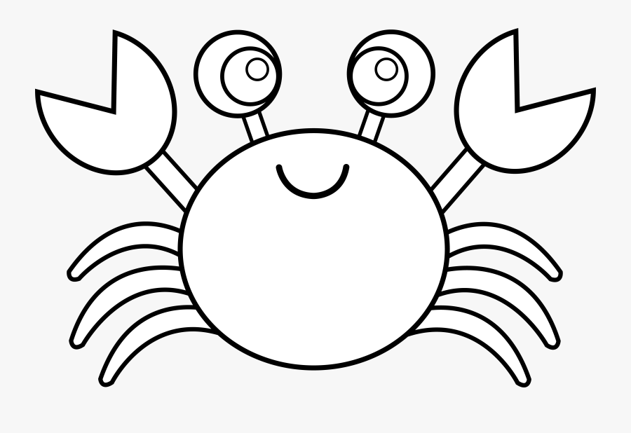 Crab Black And White Blue Crab Clipart Black And White - Crab Clipart Black And White, Transparent Clipart