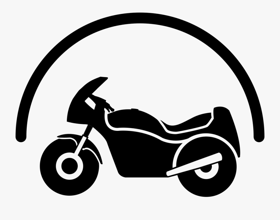 Driver"s License - Motorcycle Clip Art Black And White, Transparent Clipart