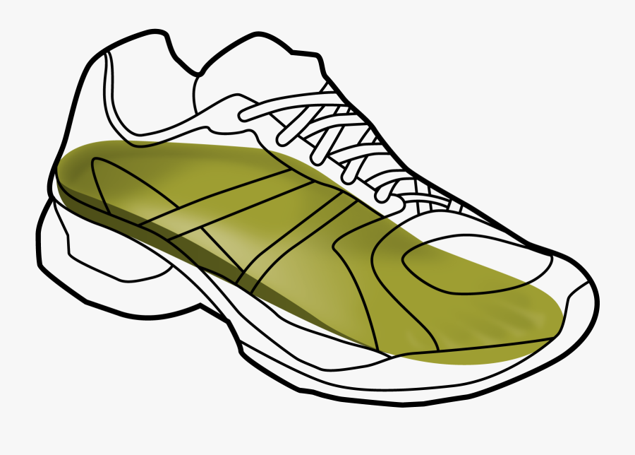 Running Shoe Drawing At Getdrawings - Shoe, Transparent Clipart