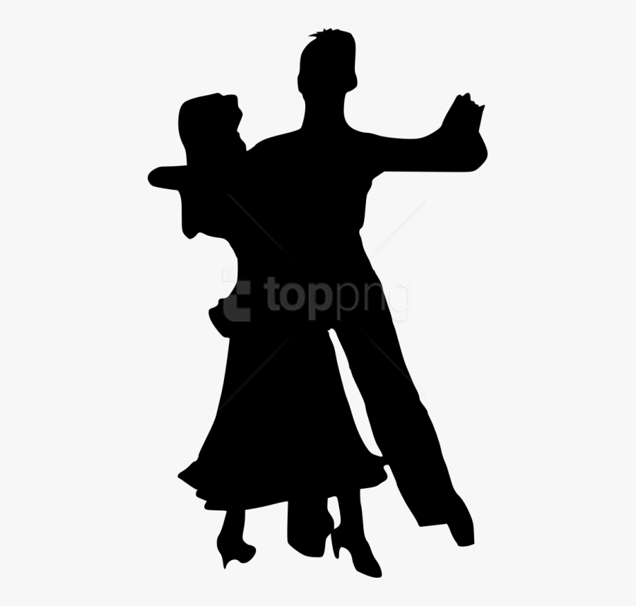 Free Png Couple Dancing Silhouette Png - Silhouette Png Couple Dancing, Transparent Clipart