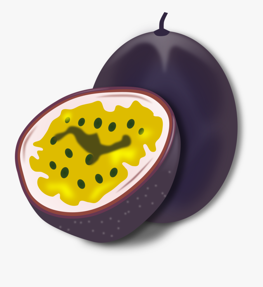 Fruit Clipart Images Free - Passionfruit Clipart, Transparent Clipart