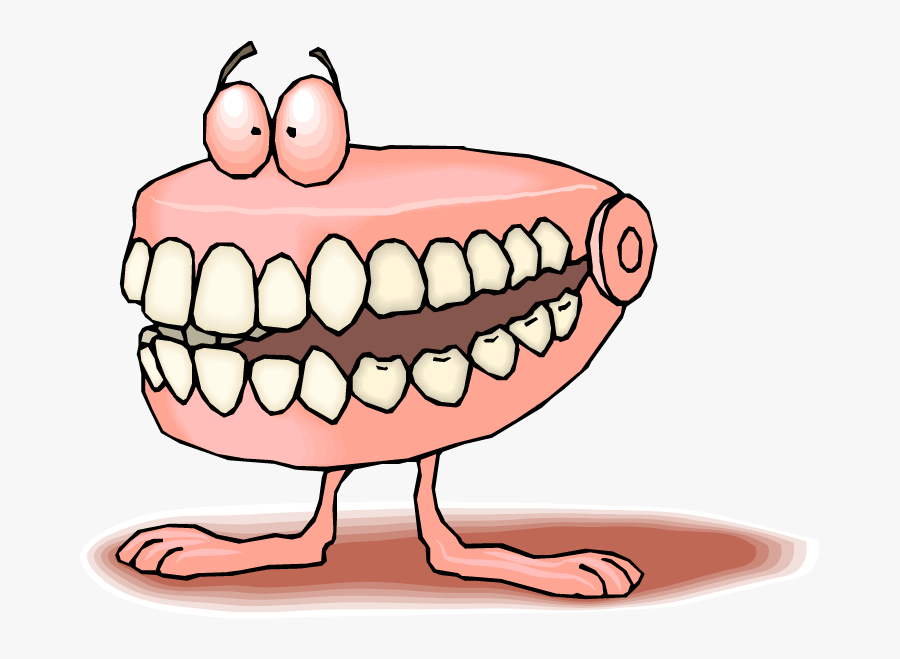 Image Of Teeth - False Teeth, Transparent Clipart