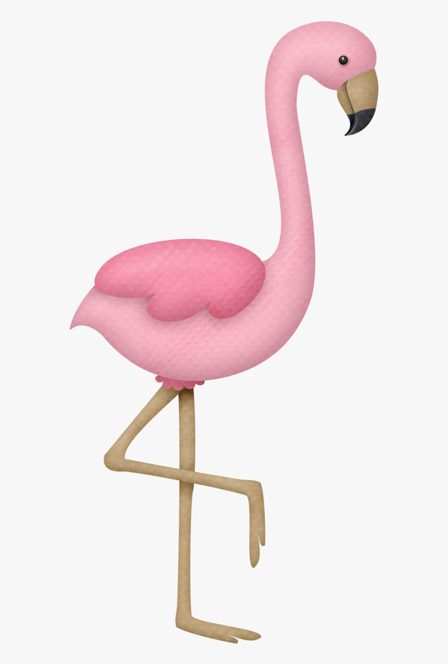 Sassy Flamingo - Flamenco En Goma Eva, Transparent Clipart
