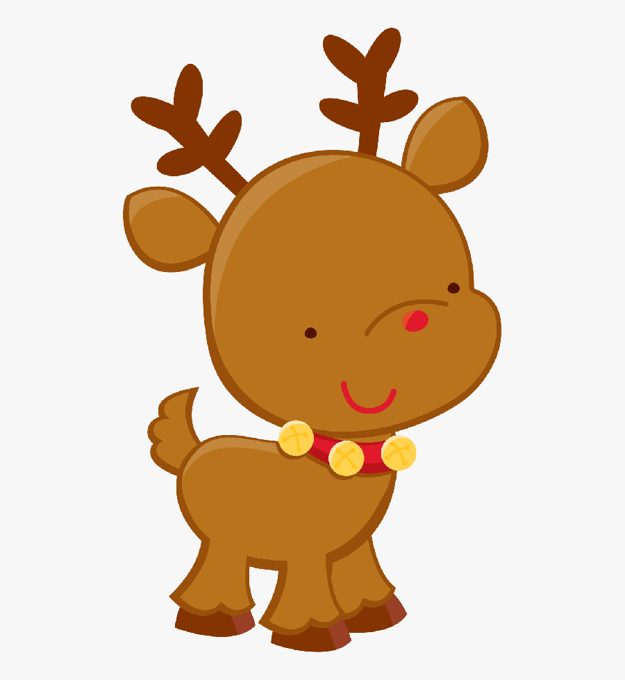 Reindeer Clipart Beach - Christmas T Shirt Baby, Transparent Clipart