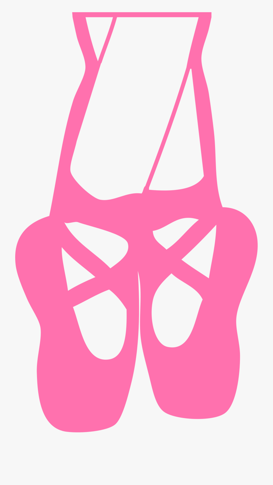 Clipart - Clipart Photo Ballet Shoes, Transparent Clipart