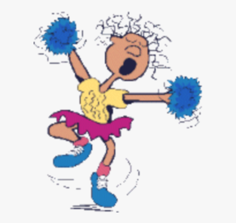 #ftestickers #sccheerleader #clipart #cheerleader #cute - Cheerleader Cartoon, Transparent Clipart