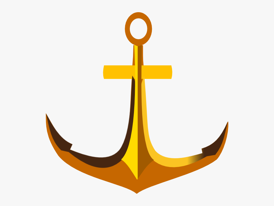 Anchor Clip Art At Clker Com Vector Clip Art Online - Cross, Transparent Clipart