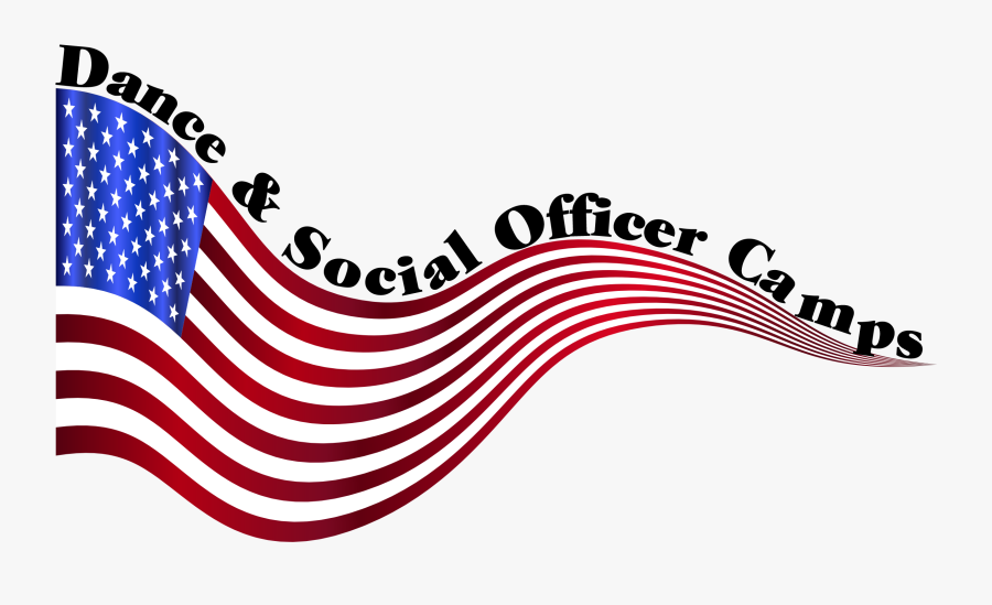 American Dance Drill Team And Social Curriculum - Flag Of The United States, Transparent Clipart