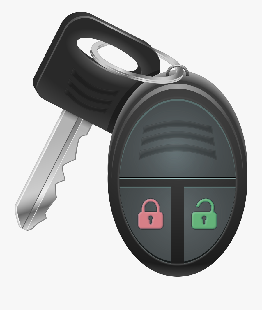 Remote Car Key Png Clip Art, Transparent Clipart