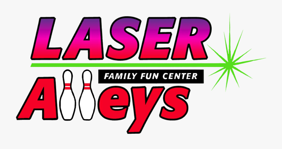 Fun In A Flash 50% Off Two Hours Of Bowling, Laser - Laser Alleys Logo, Transparent Clipart