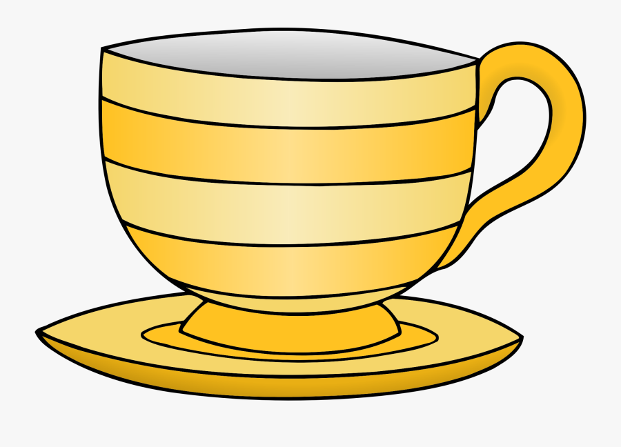 Line Art,cup,artwork - Transparent Background Tea Cup Clipart, Transparent Clipart